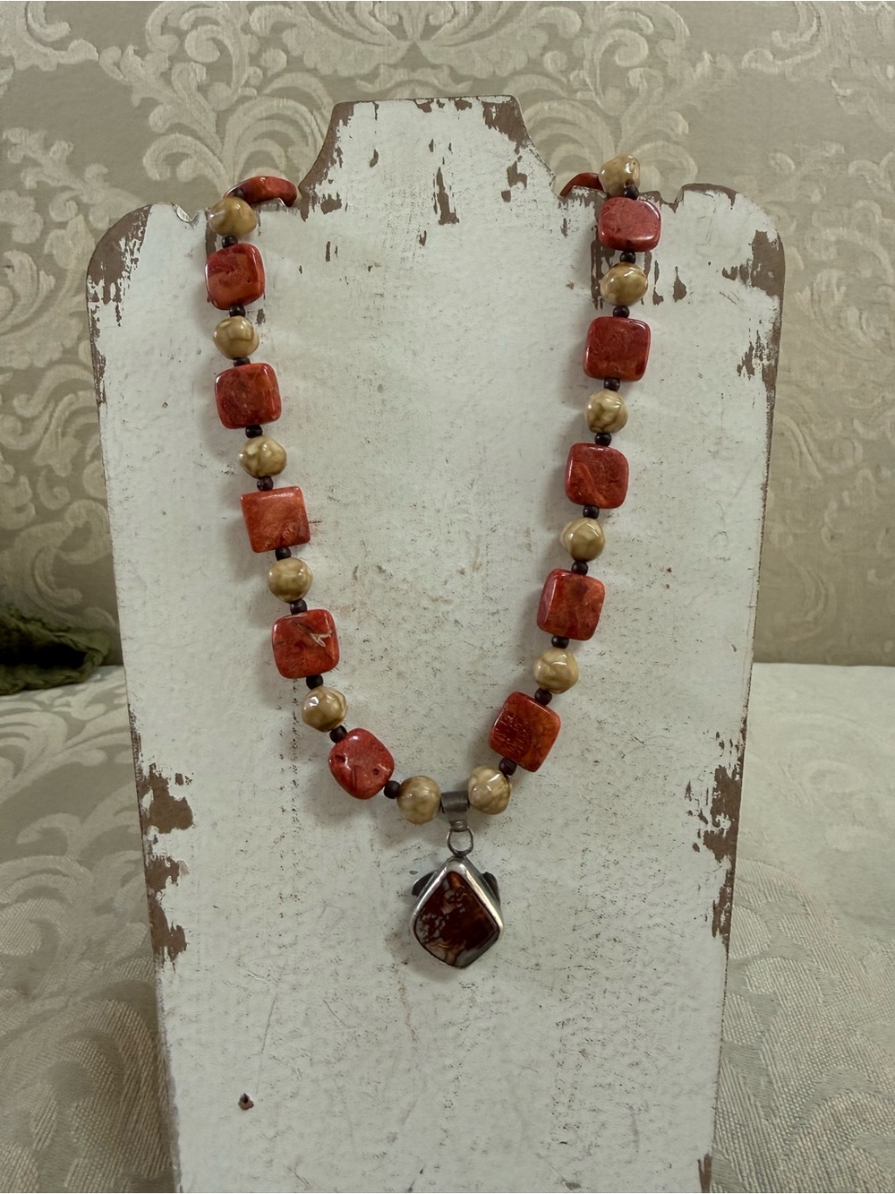 Red coral Necklace